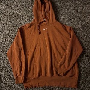Nike Gender neutral Rust Hoodie